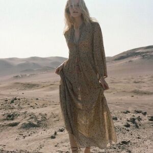 Doen Prem Dress in Jaipur Mustard XS